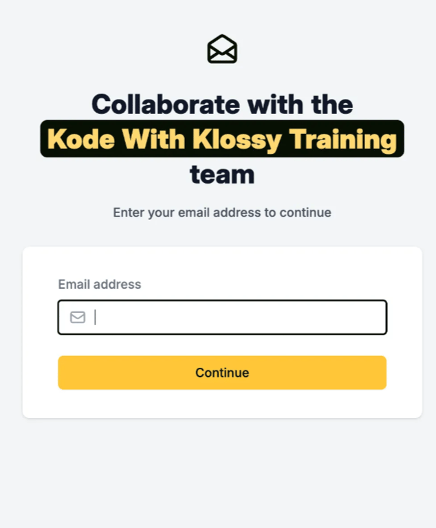Enter your email address (Gmail preferred) 
