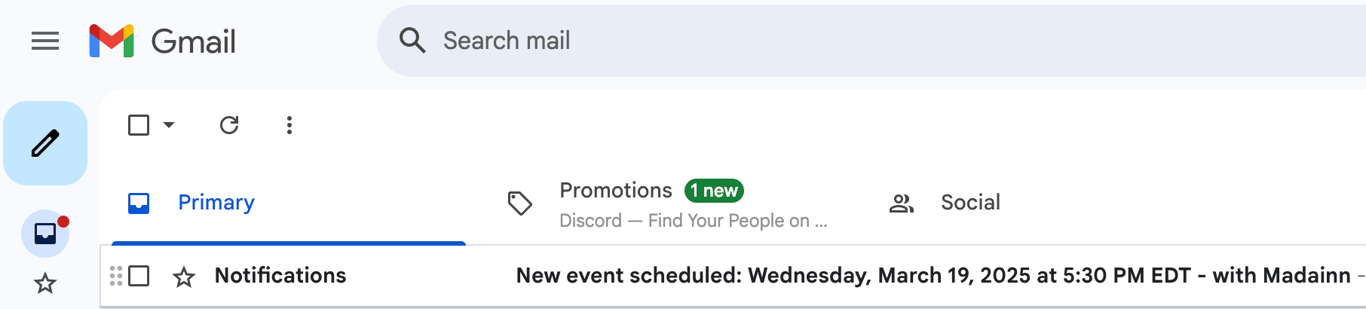 You will receive an email notification as and when members of your cohort book study hall time with you using your link! 