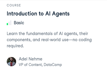 Intro to AI Agents