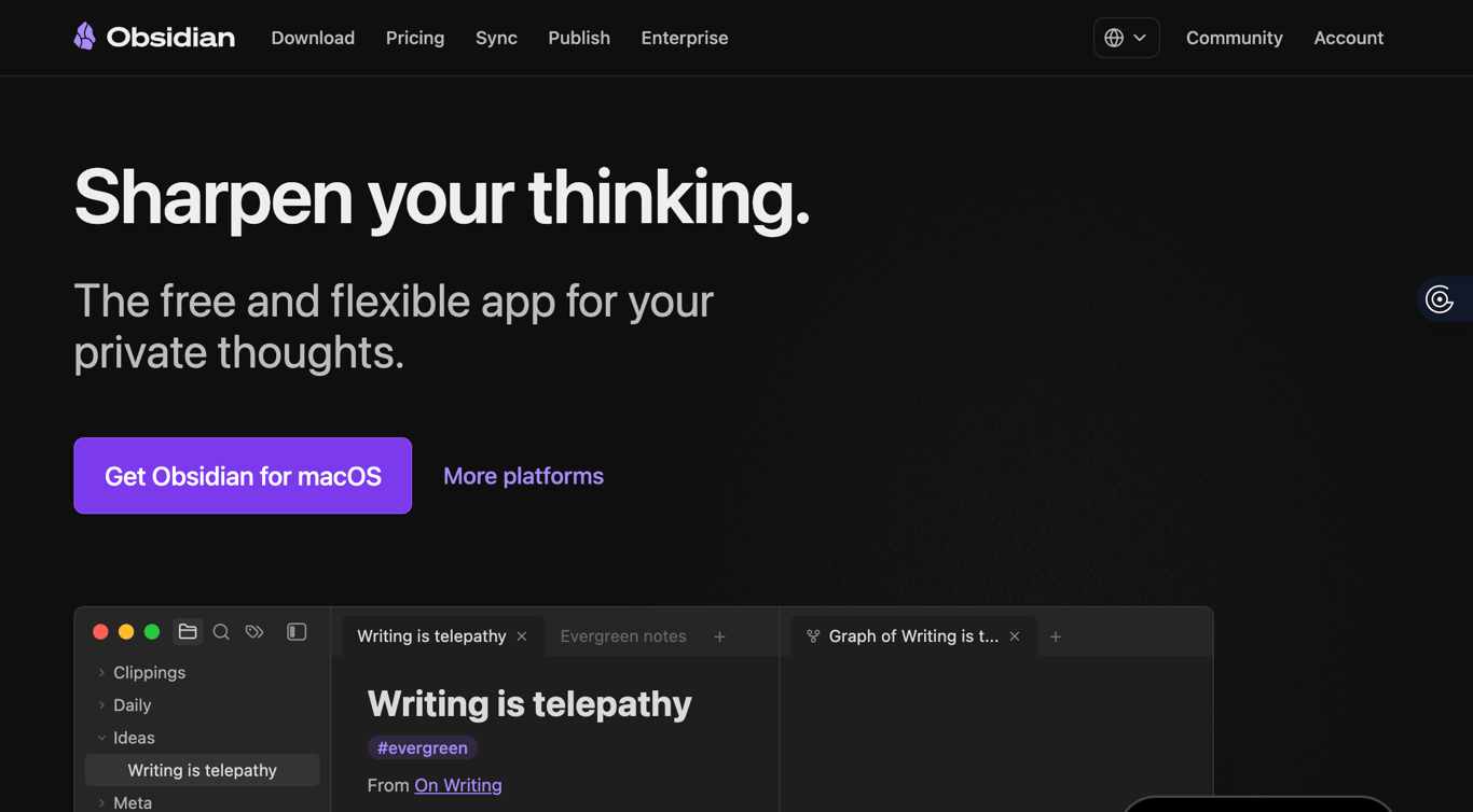 Obsidian knowledge base