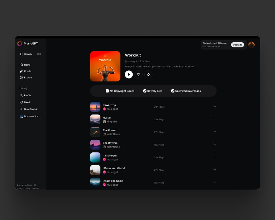 How MusicGPT Is Built To Match the Needs of Fitness Creators