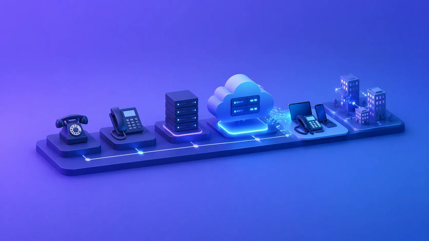 The Evolution of VoIP and Cloud PBX: From Internet Phone to AI-Powered Communications