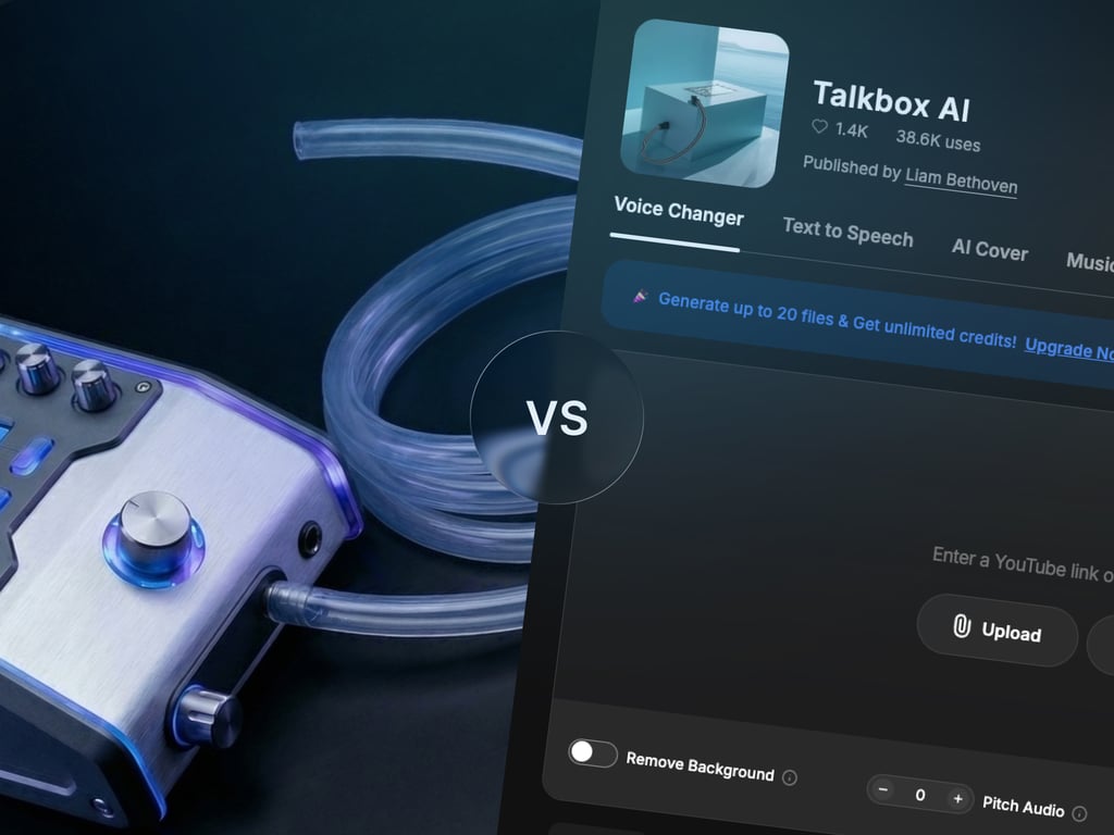 AI Talkbox vs Traditional Talkbox