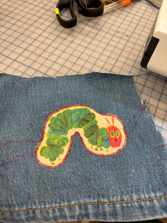Making an Iron on DTG Patch