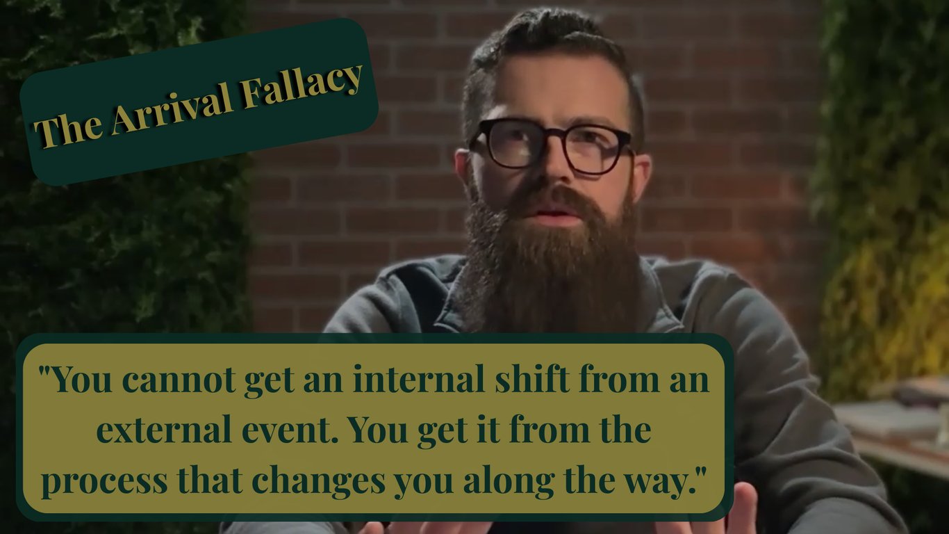 171: The Arrival Fallacy: Why Your Goal Didn't Change You (And What To Do Instead)