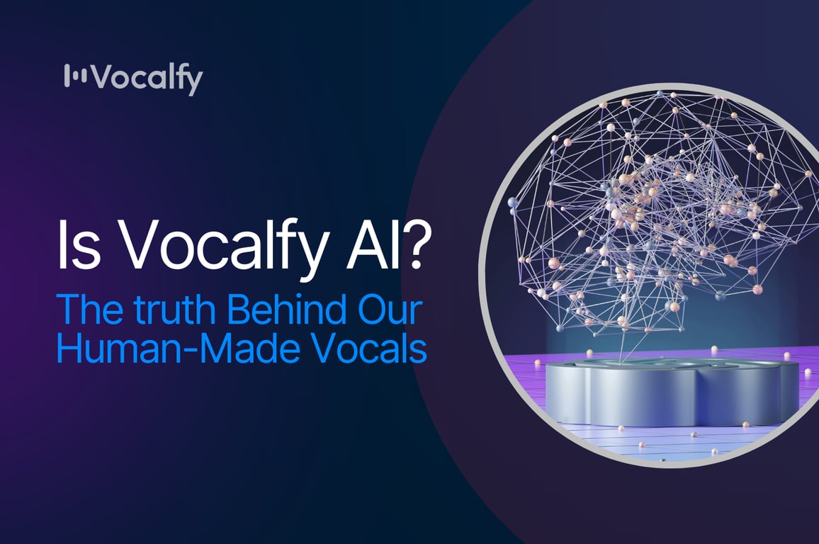 Is Vocalfy AI? The Truth Behind Our Human-Made Vocals