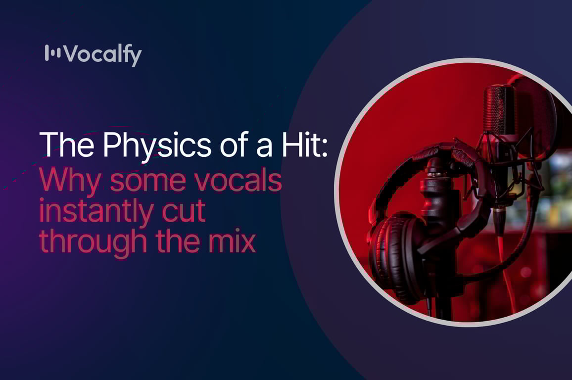 The Physics of a Hit: Why Some Vocals Instantly Cut Through the Mix