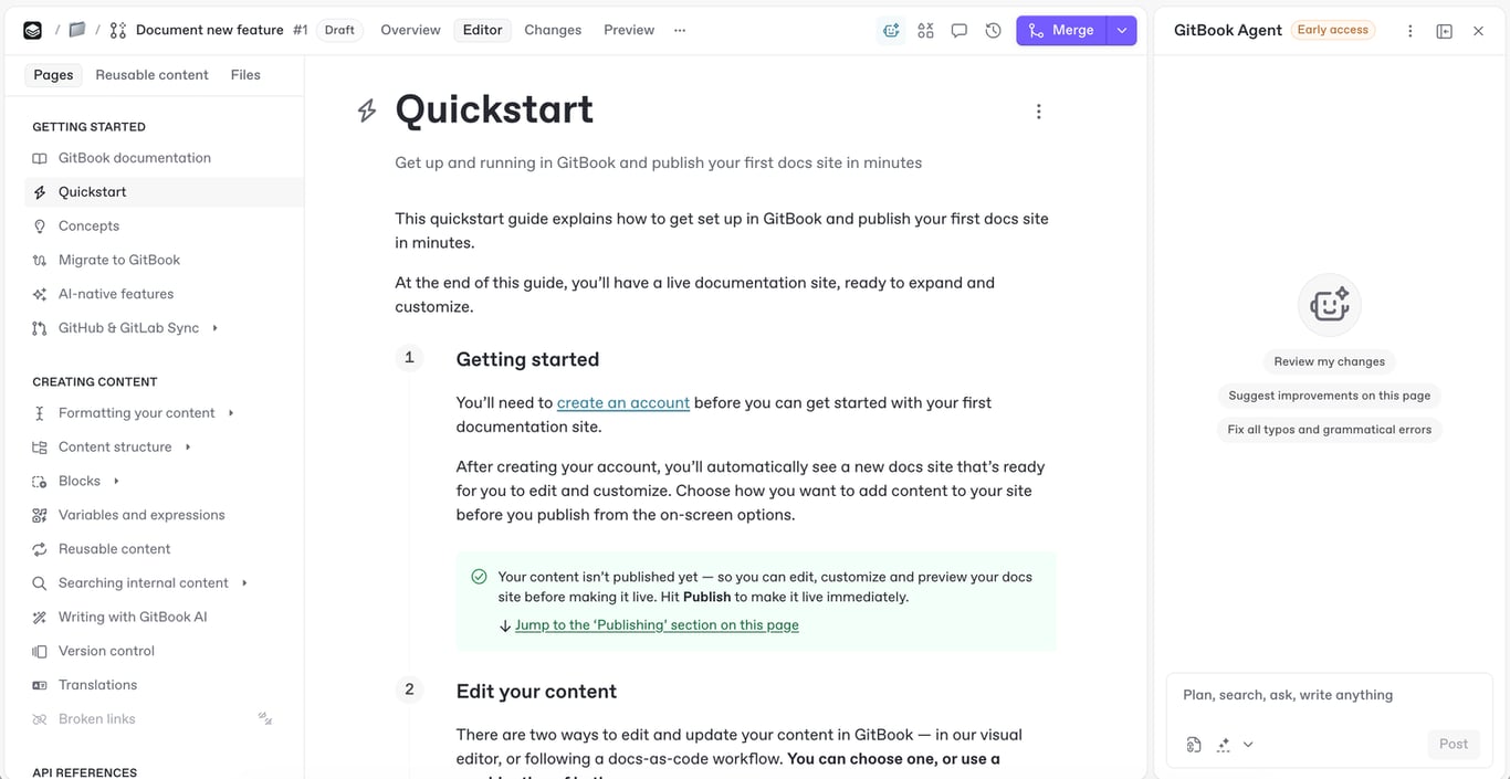 GitBook AI Assistant