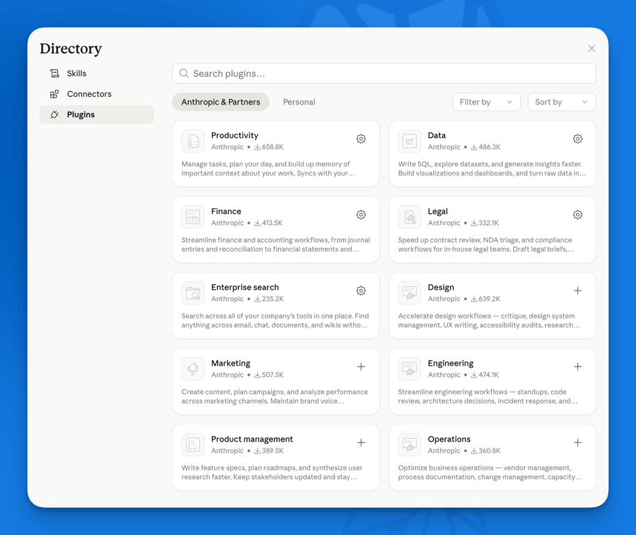 The plugin marketplace is full of cool stuff