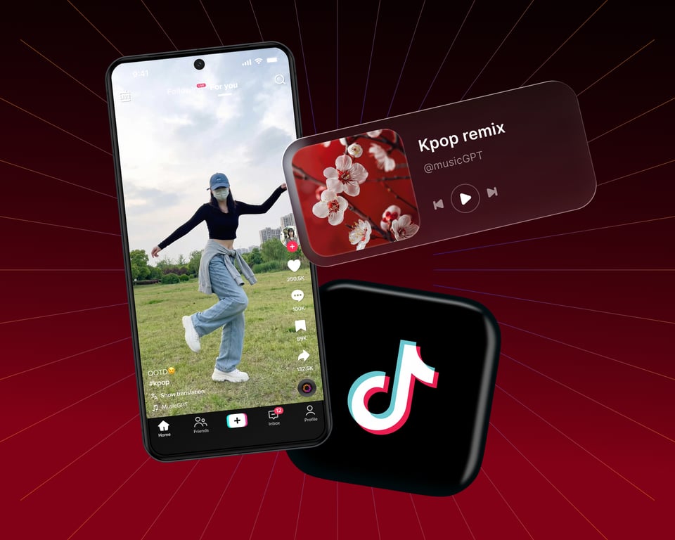 TikTok Commercial Music Library vs. AI-generated Music: How to Create Trending AI Music for TikTok