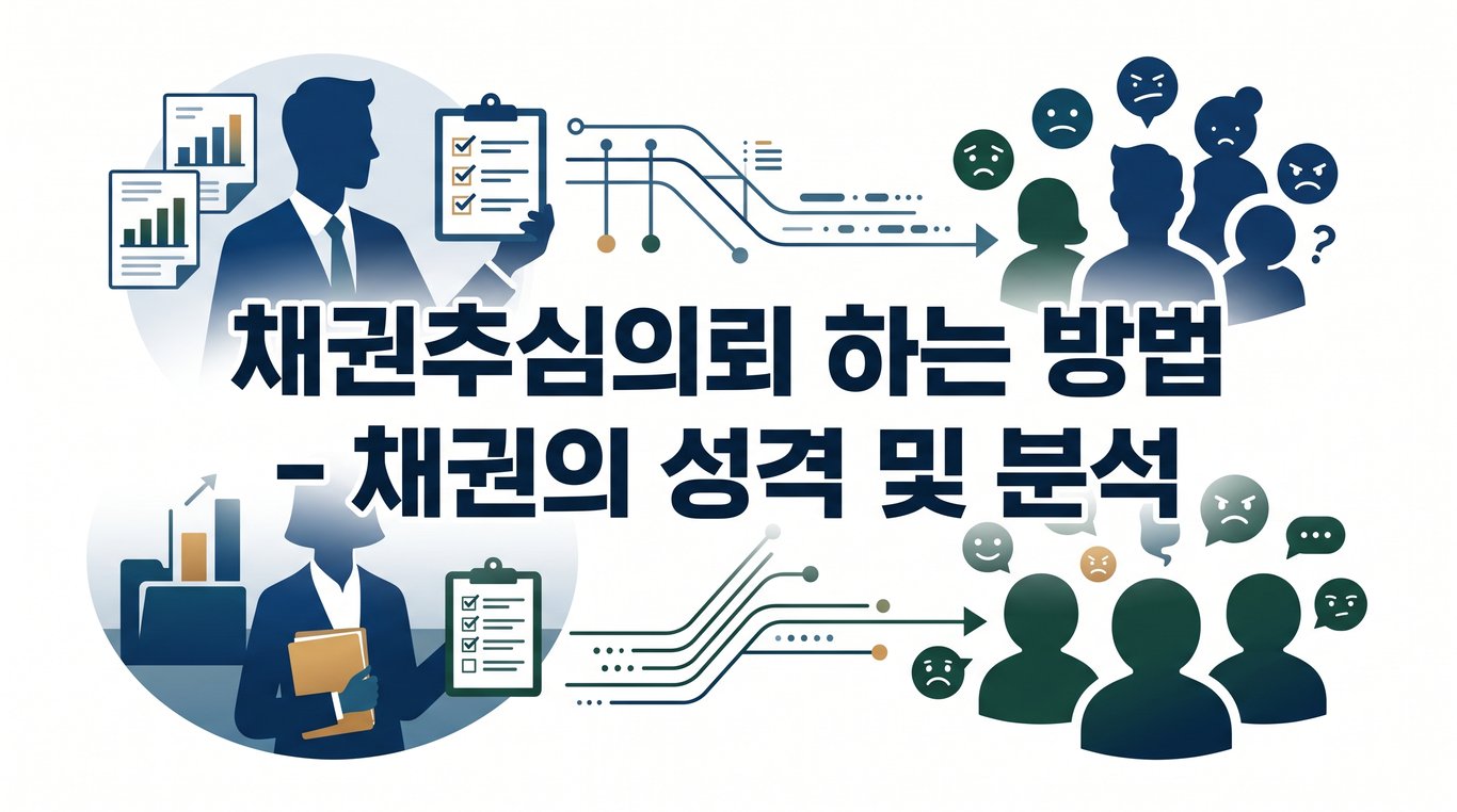 채권추심 회수율을 높이는 비밀 - 채권에도 성격이 있다(팀장 배정·운영의 차이)