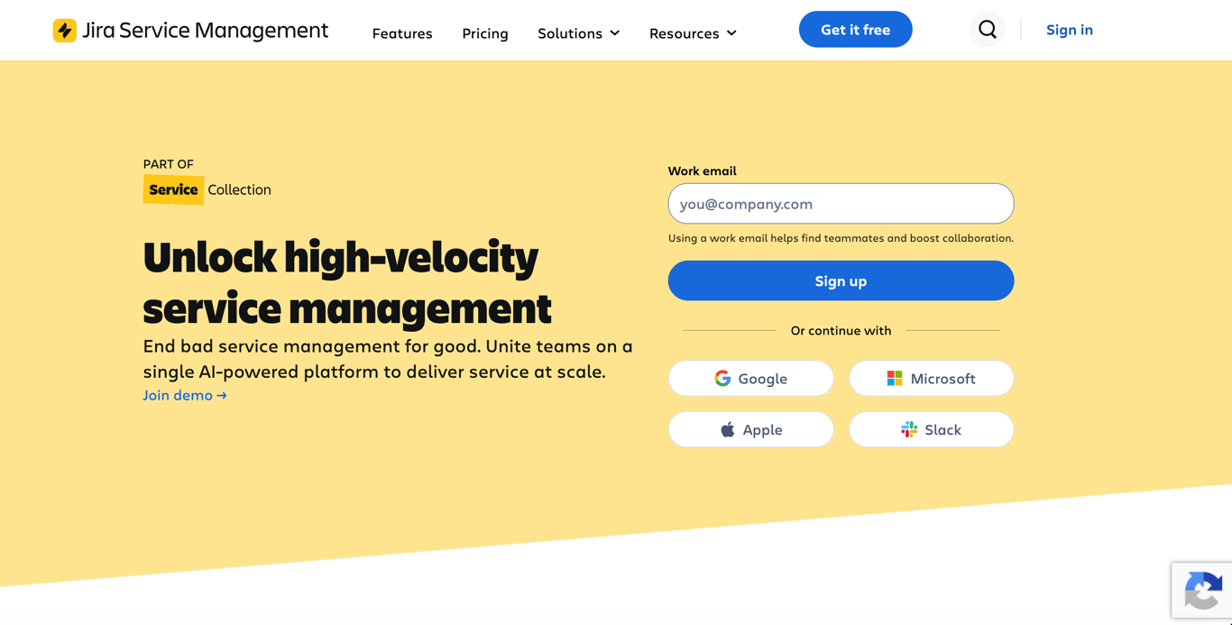 Jira Service Management portal