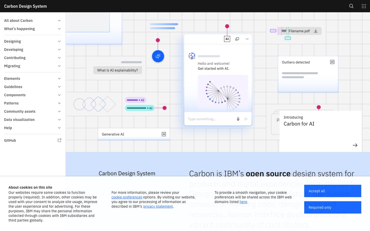 출처: IBM Carbon