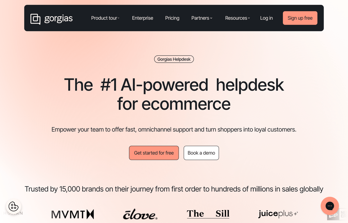 Gorgias ecommerce support platform