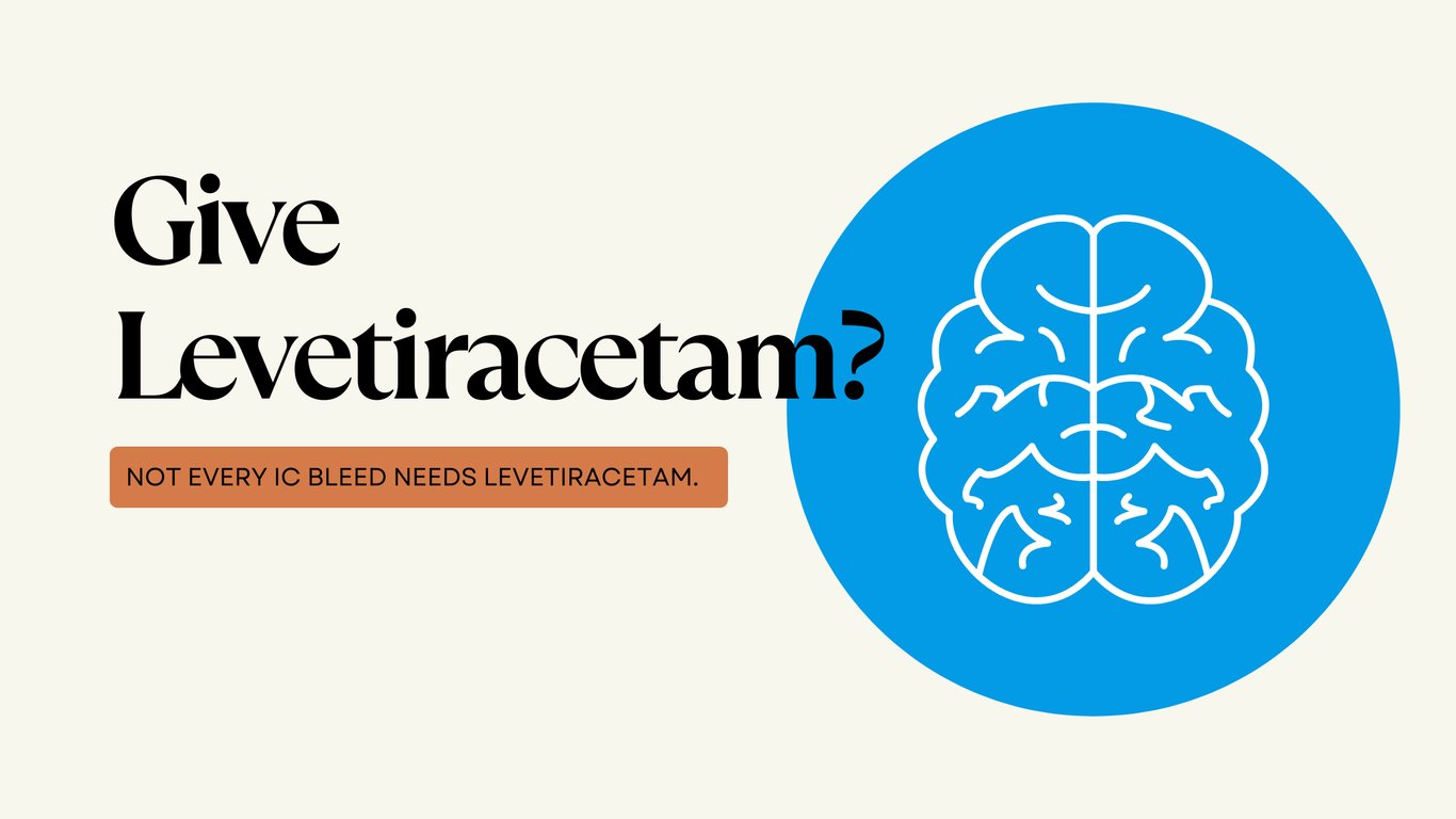 Should I give Levitracetam in this TBI?
