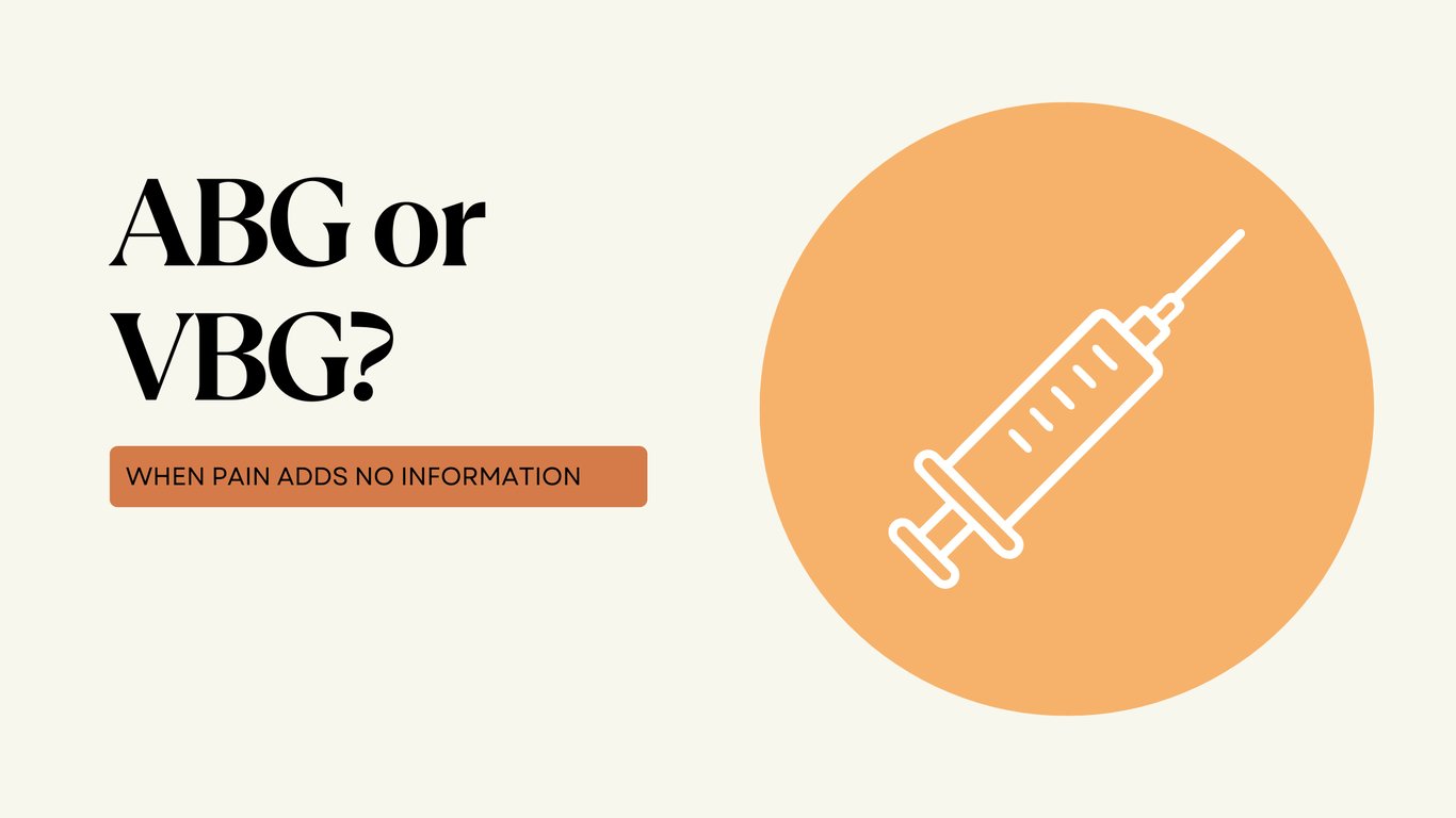 Should I take an ABG or VBG?