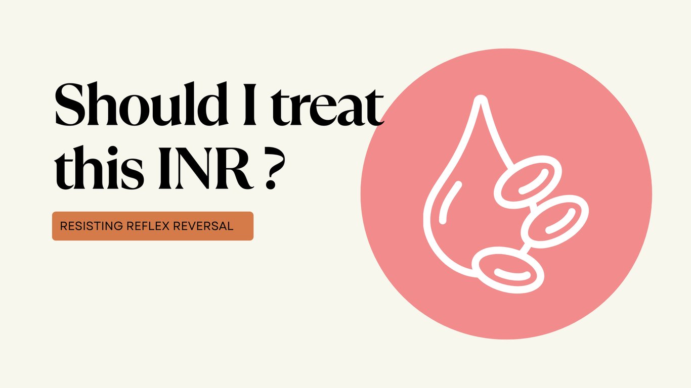 Should I treat this INR?