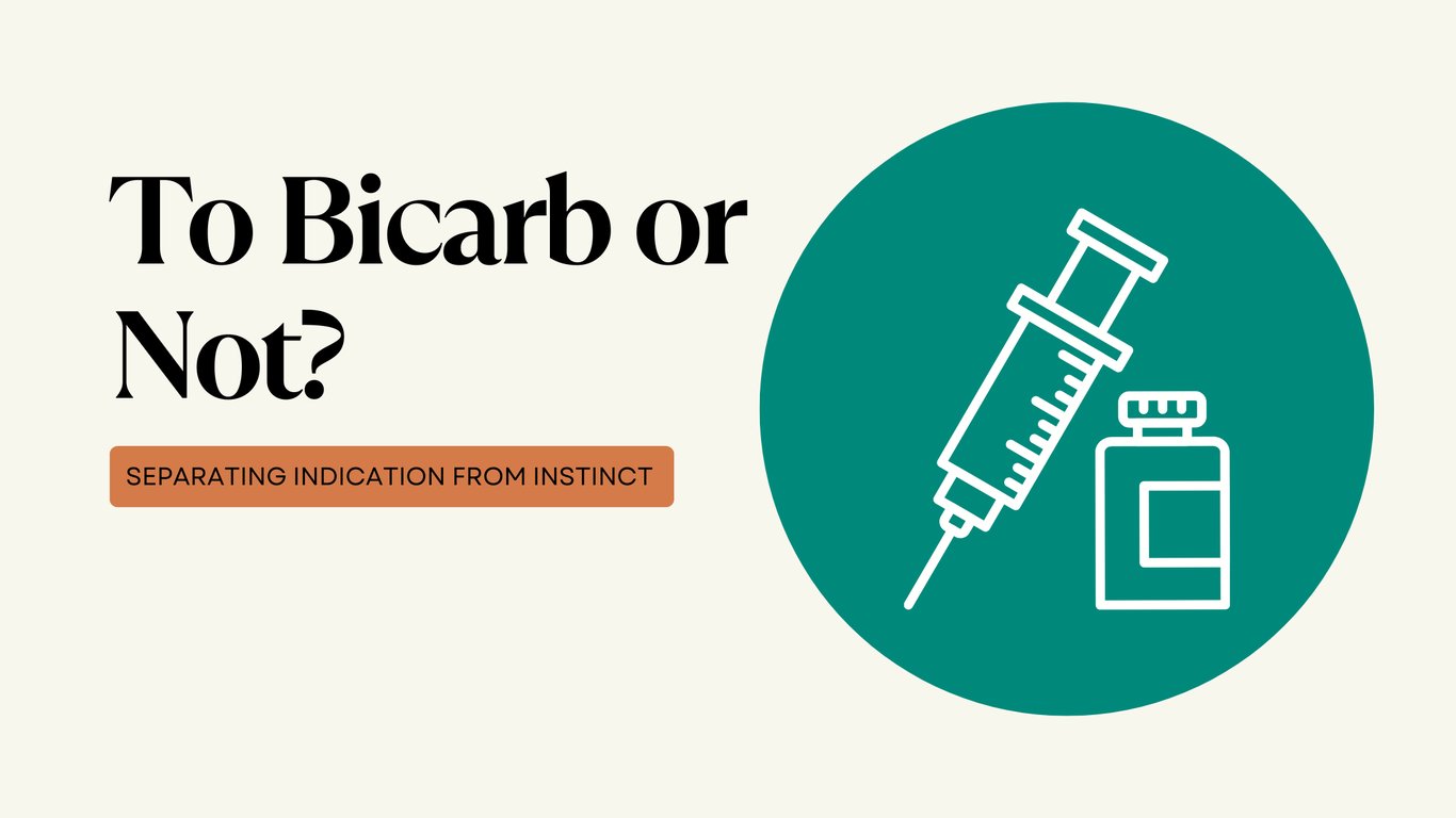 Should I give Bicarbonate?