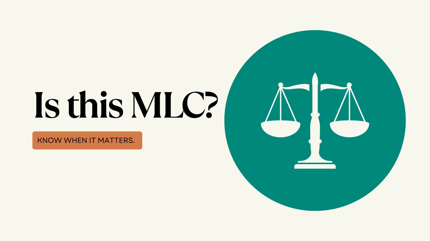 Should I call this MLC?