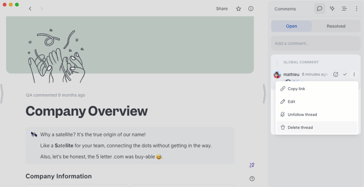 Real-time doc collaboration tools