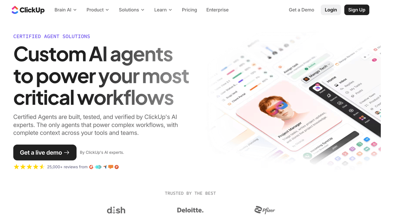 ClickUp AI workflow automation