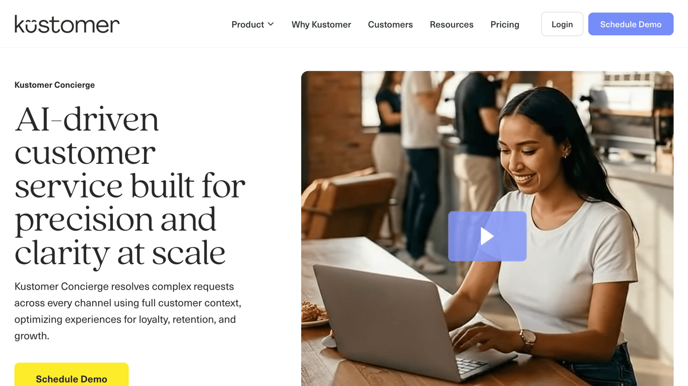 Kustomer omnichannel CX platform
