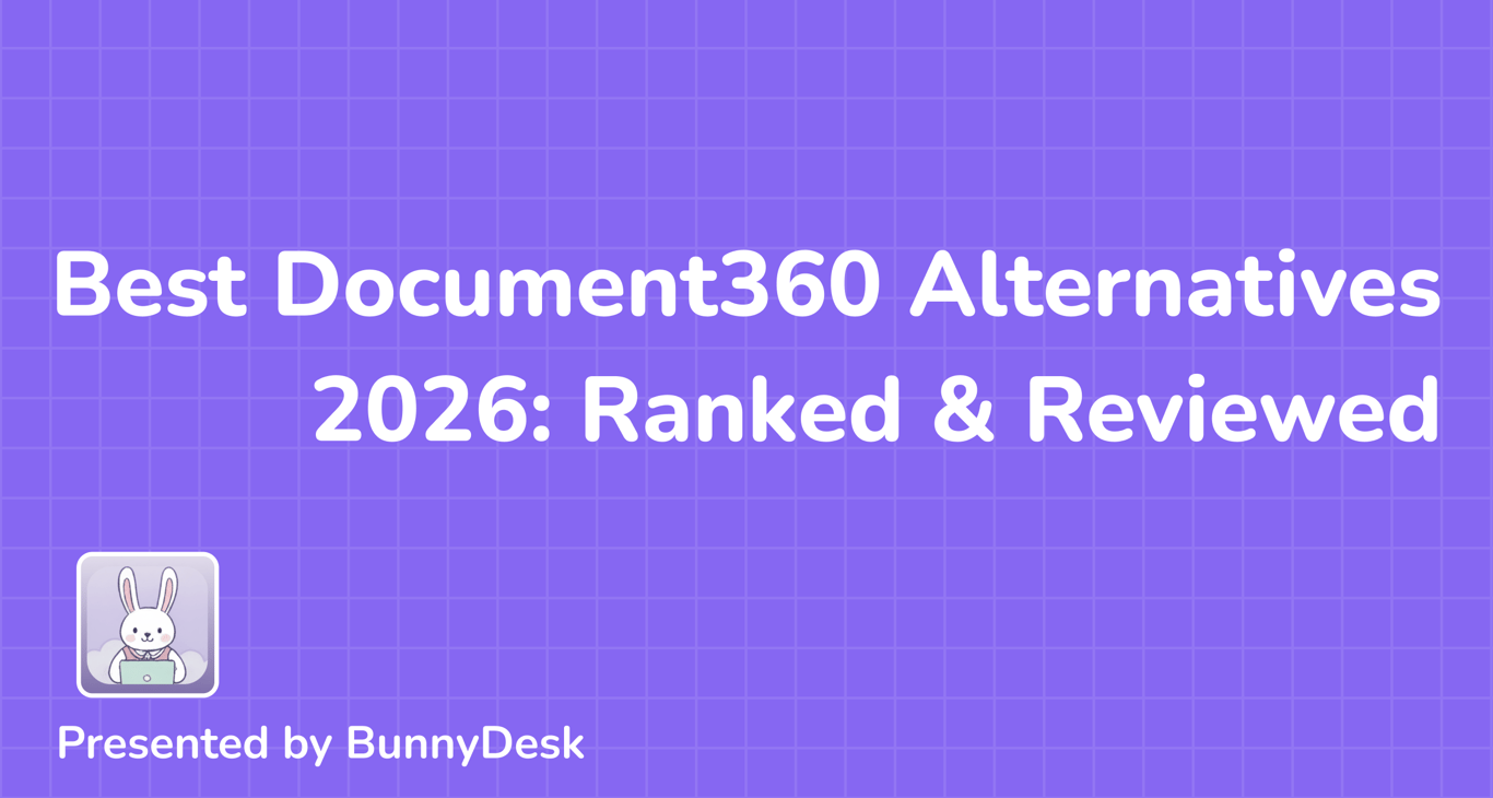 11 Best Document360 Alternatives 2026: Ranked & Reviewed