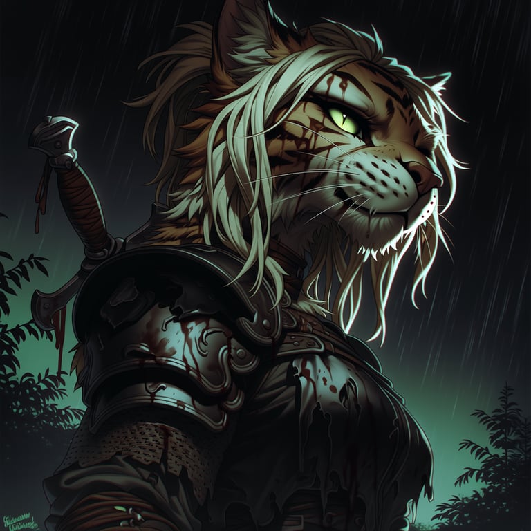 Bloodtiger Kiara, fully influenced by a , on Tier 