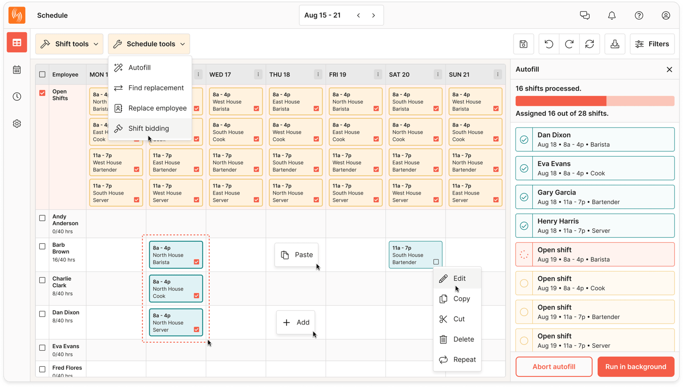 Celayix • Schedule Xpress