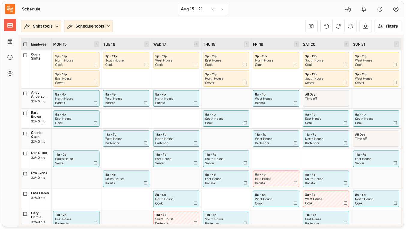Schedule