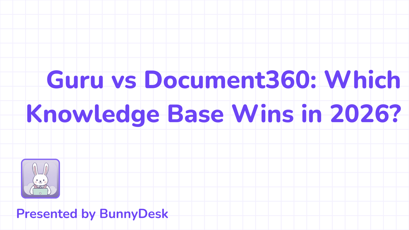 Guru vs Document360: Which Knowledge Base Wins in 2026?