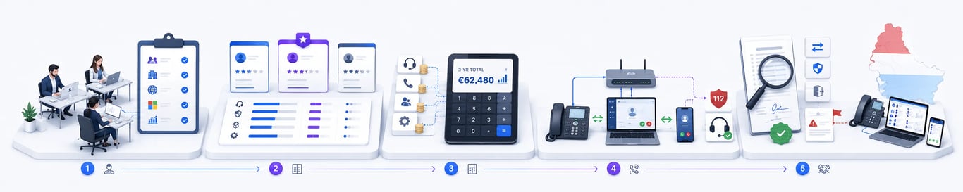 Cloud PBX Buying Checklist for Luxembourg Businesses (2026)
