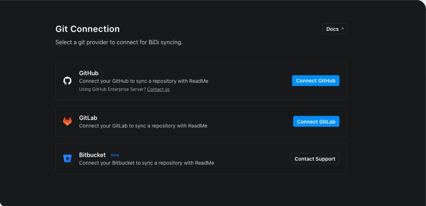 Readme Git Connection