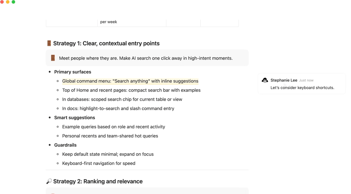 Notion real-time collaborative editing