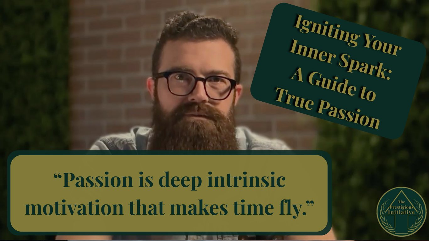 183: Igniting Your Inner Spark: A Guide to Discovering and Pursuing Your True Passion