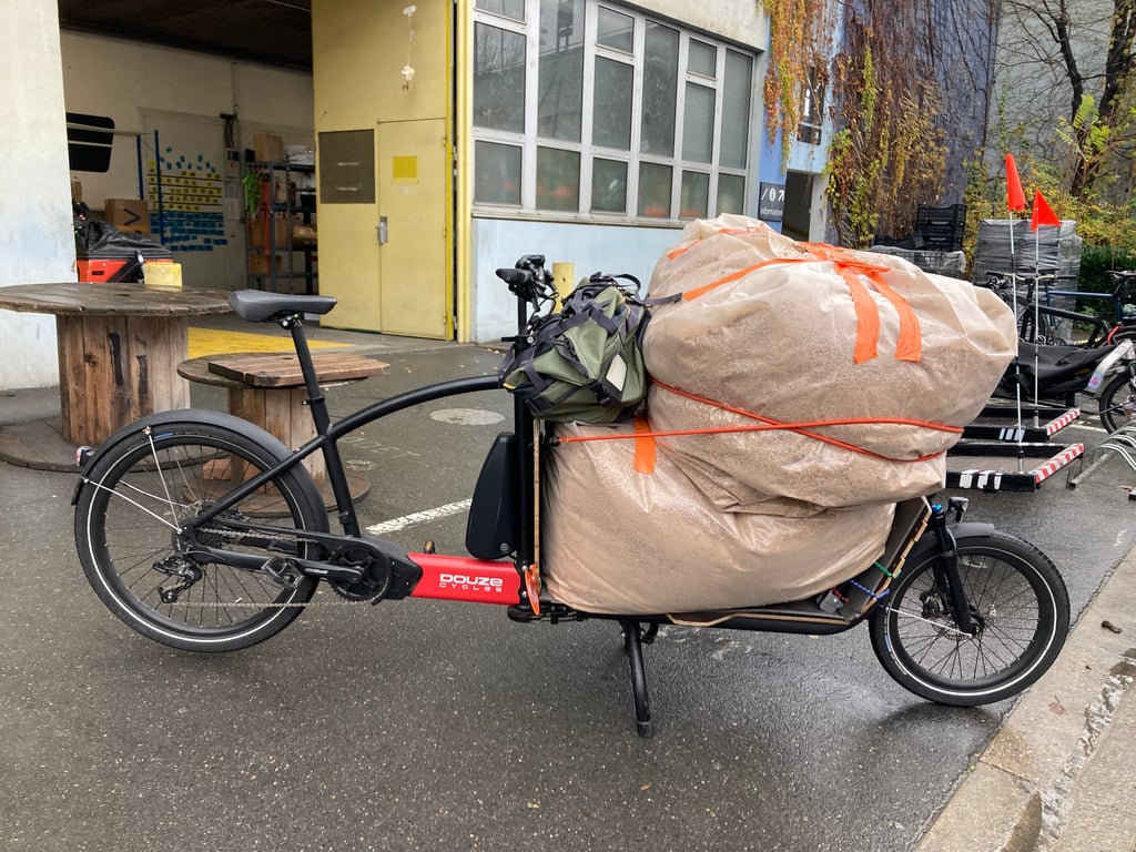 Sciure de bois depuis CAP 18 pour des toilettes sèches.