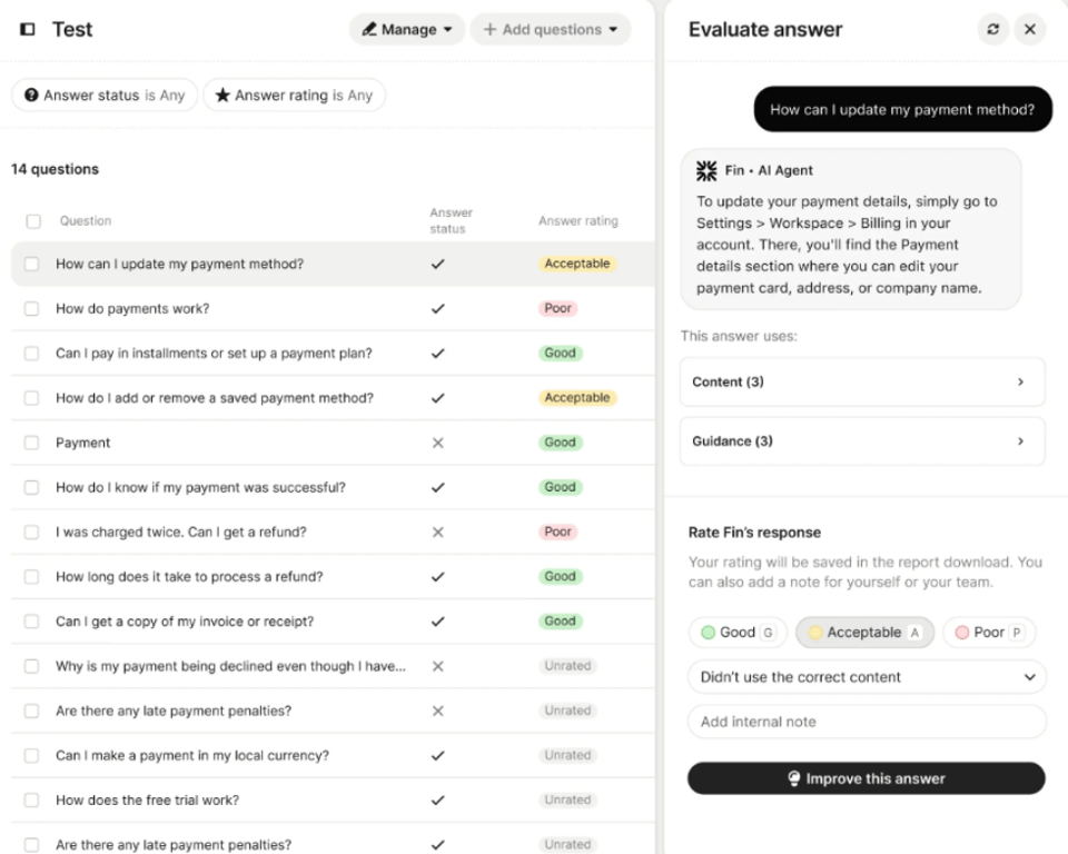 Intercom Fin AI