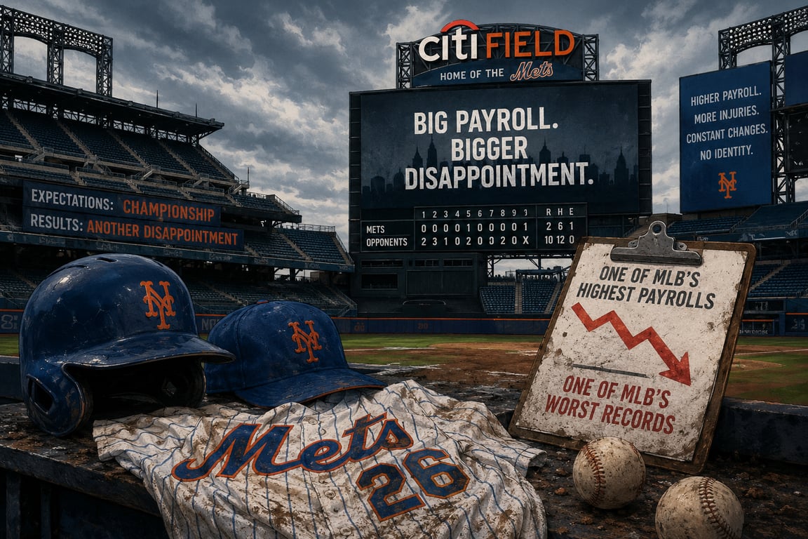 Why the 2026 Mets Are So Bad: Baseball's Worst Return on Investment