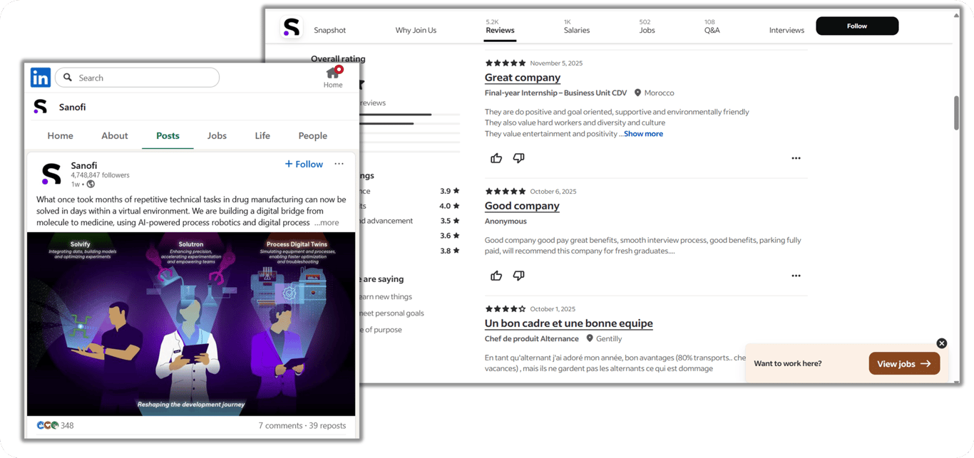 To do your research, use social media such as their LinkedIn or their website to understand their voice and stay up to date on what they have been working on or participating in. Moreover, Indeed, Reddit, Glassdoor, and other platforms give you the chance to hear from people who have worked there, potentially giving you a look behind the scenes.