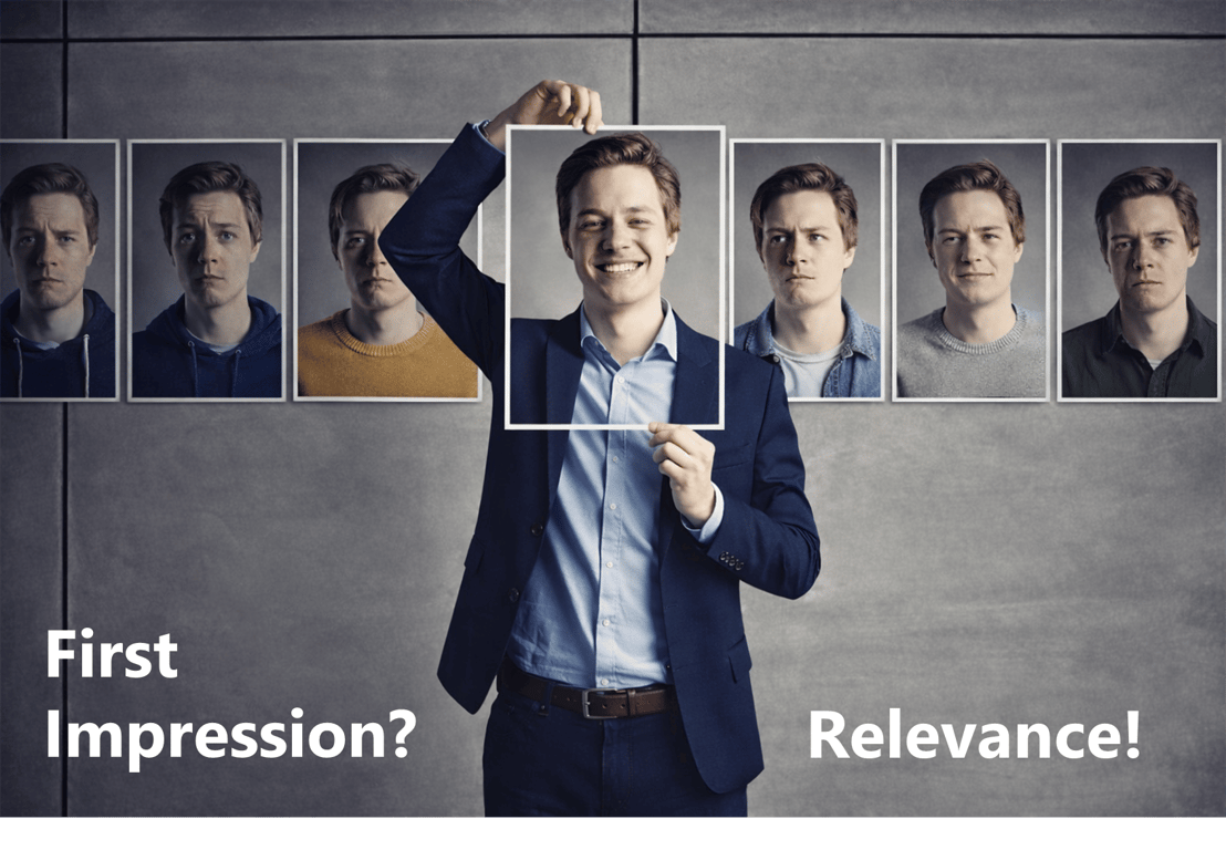 Whereas in an interview the impression is based largely on your appearance, in your cover letter it is more a question of relevance: first, does this person have what we are looking for? And then, how well do they fit into our team, culture, and company?