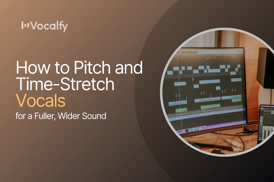 How to Pitch and Time-Stretch Vocals to Fit Any Track