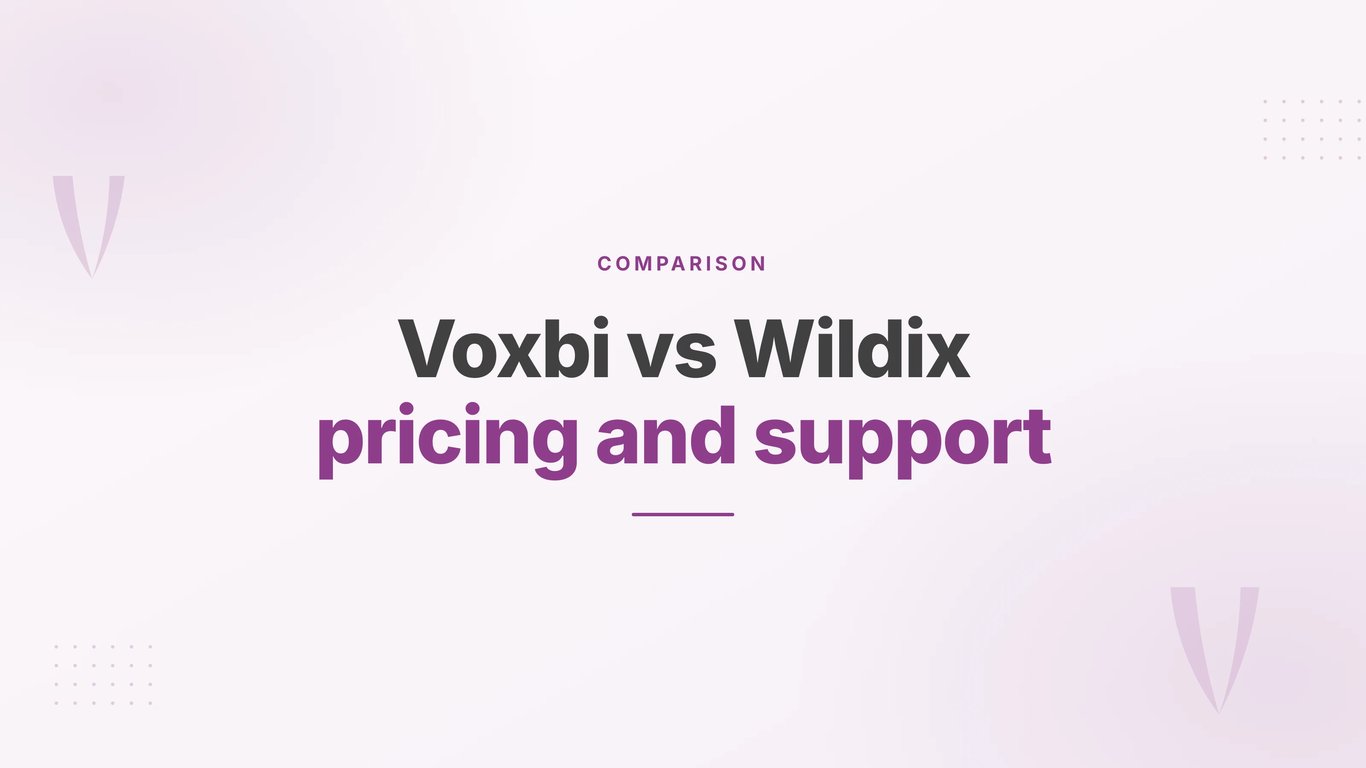 Voxbi vs Wildix