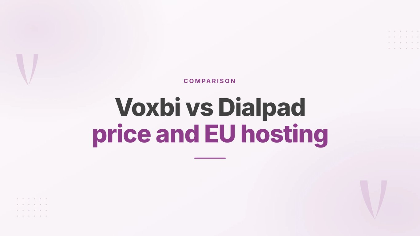 Voxbi vs Dialpad