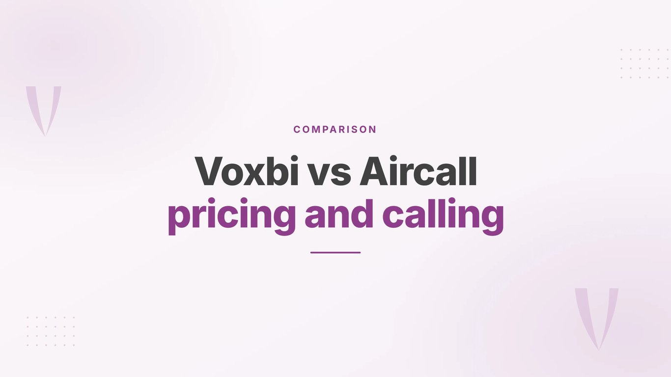 Voxbi vs Aircall
