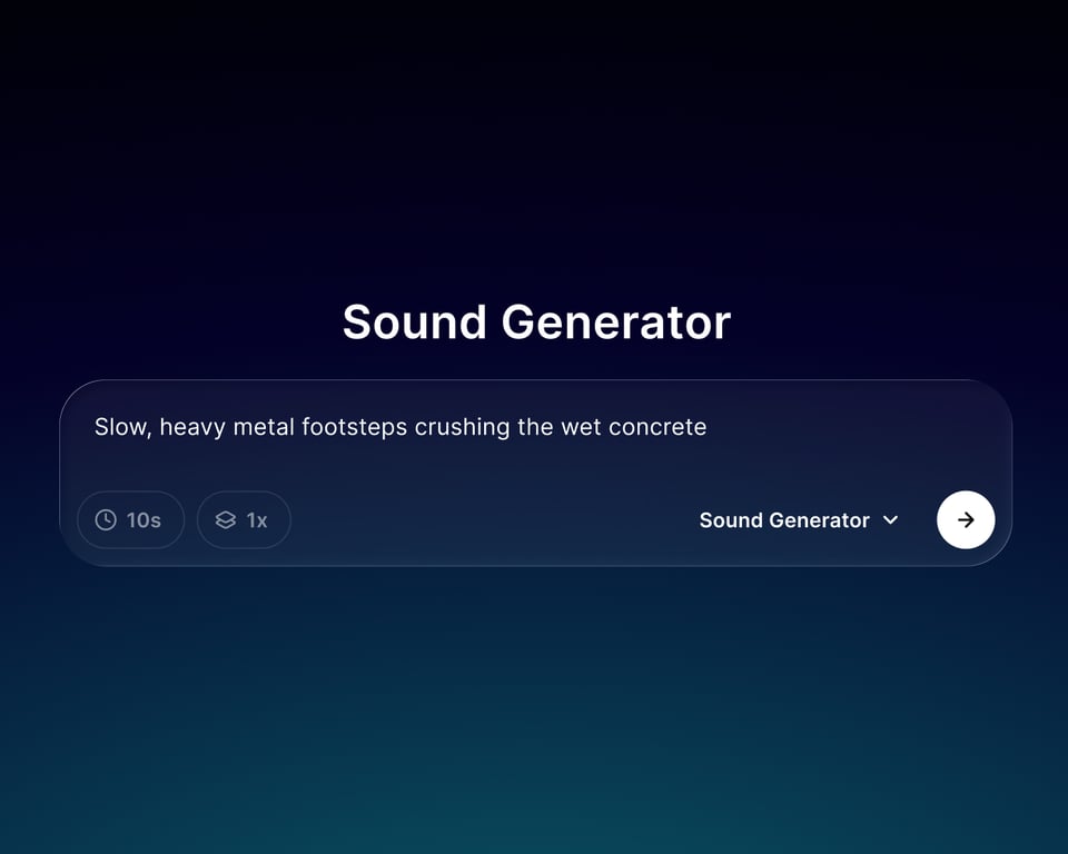 How MusicGPT AI Sound Effect Generator Works