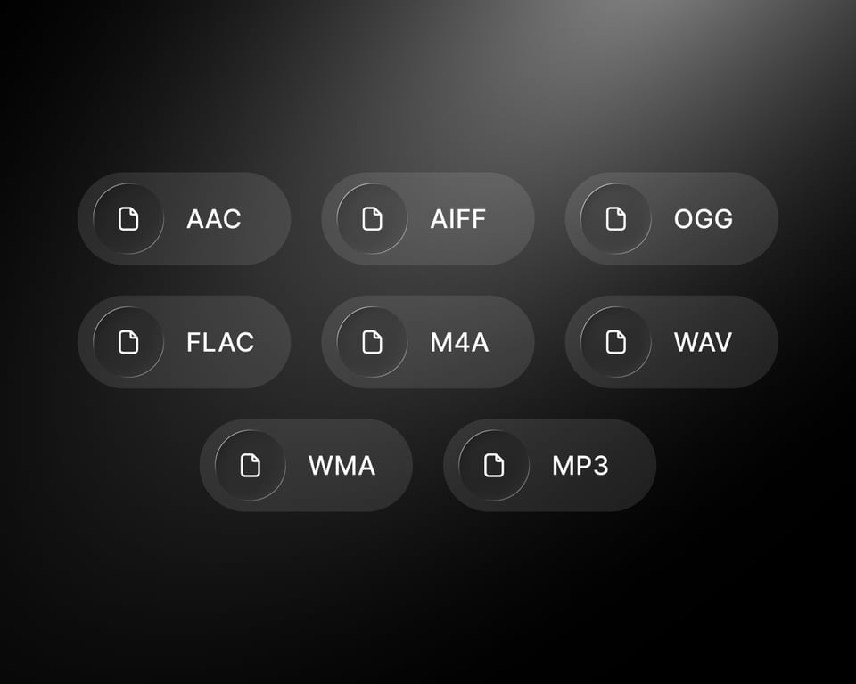MusicGPT supports all audio formats