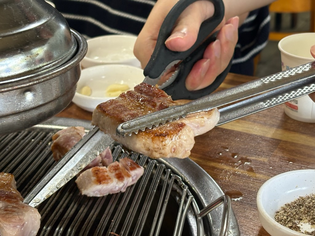 고기의 질이 아주 좋습니다