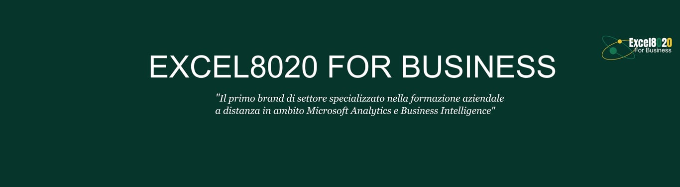 Corsi Excel8020 For Business