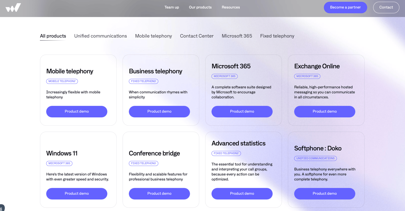 Sewan's business telephony page, captured 21 August 2026. No price is published on this or any other Sewan product page.