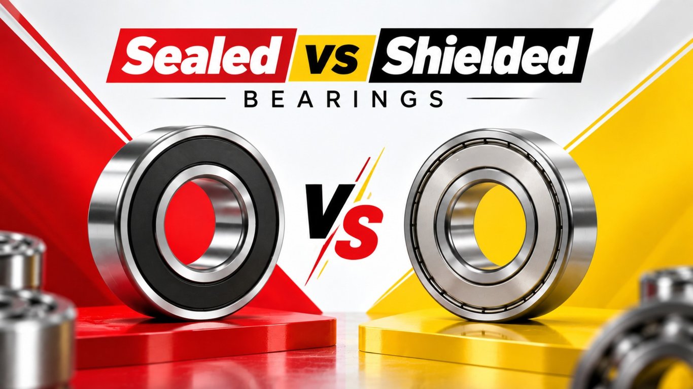Sealed vs Shielded Bearings: Know The Difference